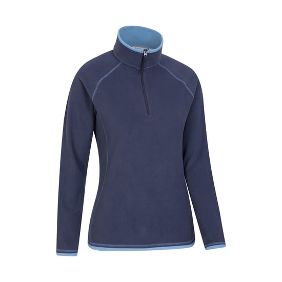 Mountain Warehouse Damen/Damen Montana Half Zip Fleece Top (Marine) - Image 5
