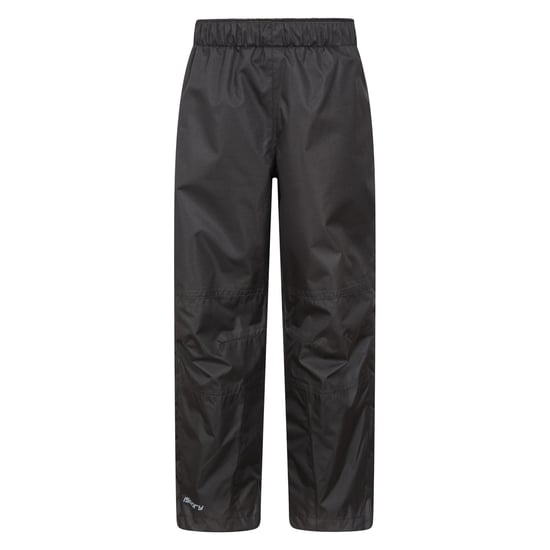 Mountain Warehouse Childrens/Kids Spray II Wasserdichte Überhose (Schwarz) - Image 1