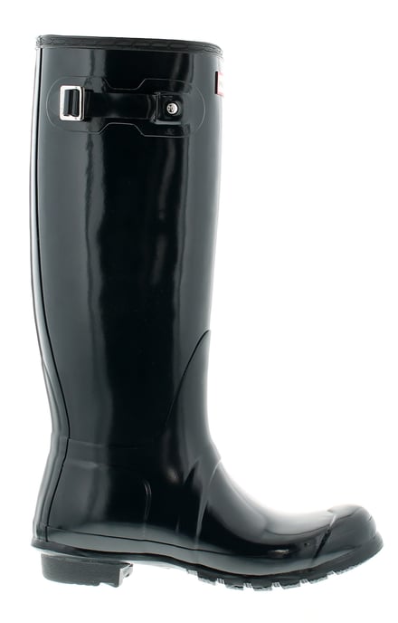 Hunter Original Tall Gloss Womens Damen Gummistiefel Wellington navy - Image 2