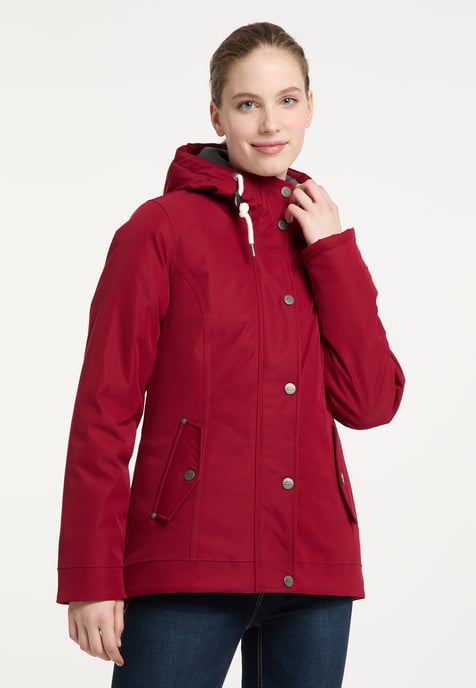 ICEBOUND Winterjacke Damen Dunkelrot - Image 2