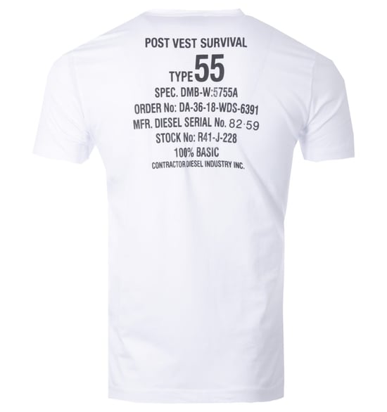 Kurzarm-T-Shirt A06498-80GRAI Mann - Image 2