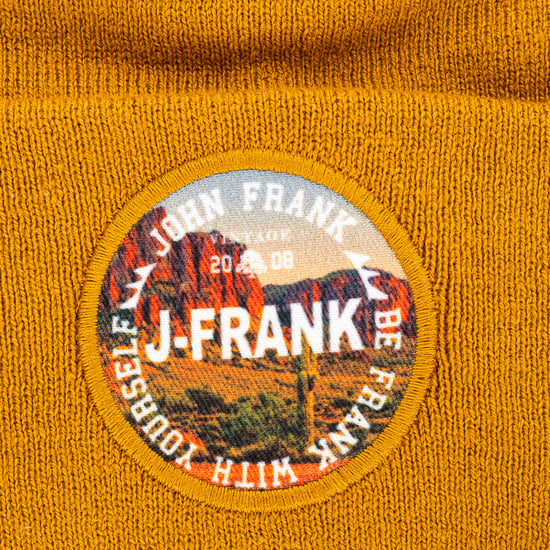 Hemmed hat JFBN18W01-MOSTAZA man