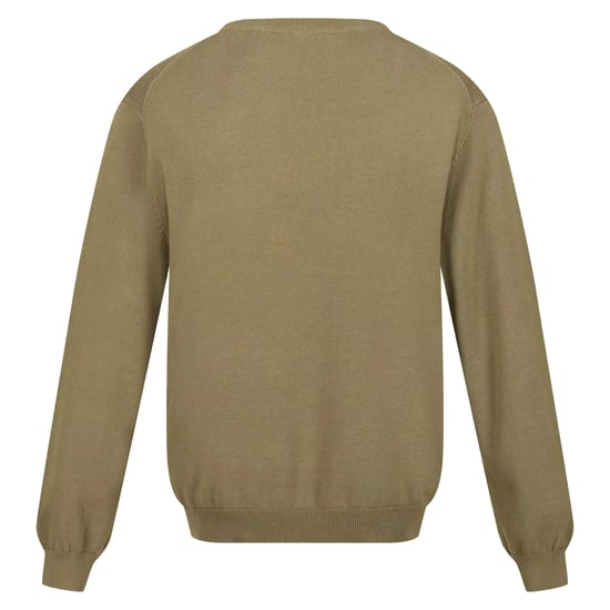 Regatta Mens Kaelen Knitted Jersey Jumper (Capulet)