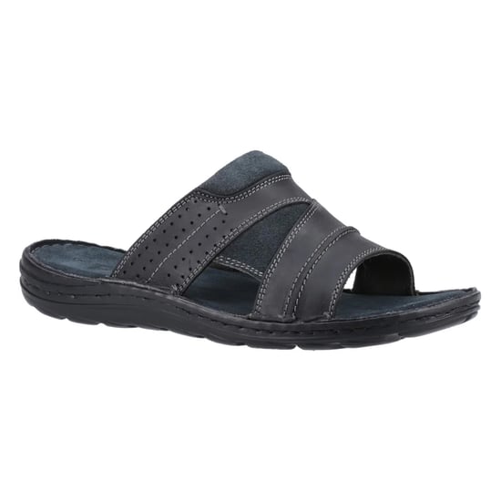 Hush Puppies - Herren Mules "Archer", Leder (Schwarz) - Image 4