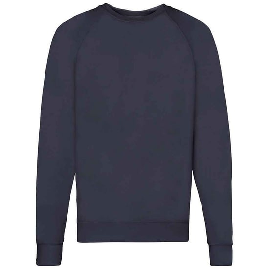 Fruit of the Loom - Sweatshirt für Herren/Damen Unisex Raglanärmel (Marineblau) - Image 1