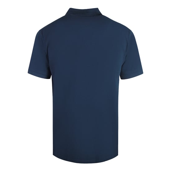Cavalli Class Bold Logo Navy Blue Polo Shirt