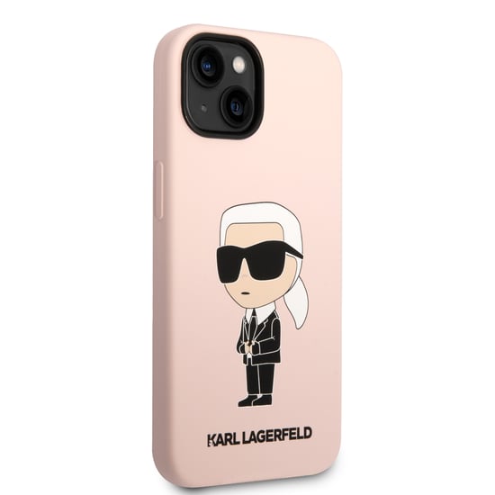 Karl Lagerfeld iPhone 14 Liquid Silicone Phone Case