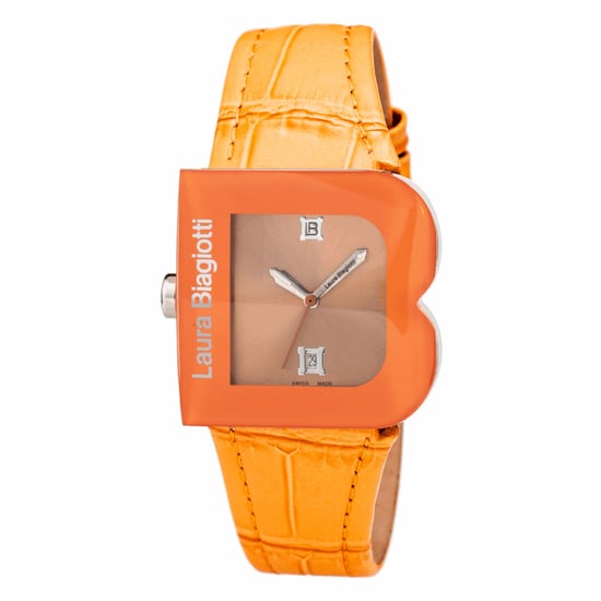 Laura Biagiotti Damenuhr Quartz Orange - Image 1