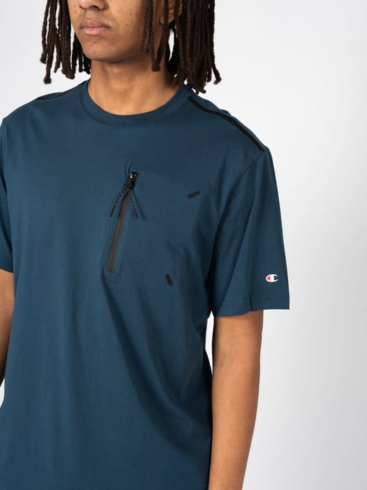 Champion T-Shirt Herren blau - Image 5
