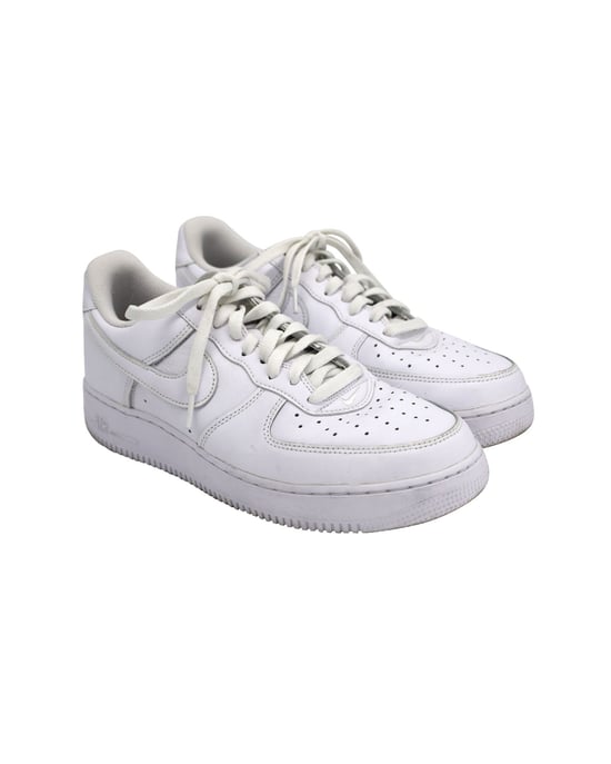 Nike Air Force 1 '07 Sneakers aus weißem Leder - Image 4