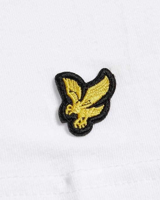 Lyle & Scott – Basic-Lounge-T-Shirt im 3er-Pack – Weiß - Image 5