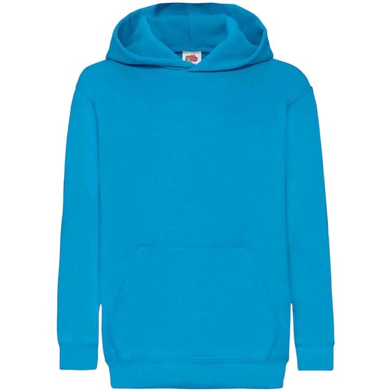 Fruit of the Loom Kinder Kapuzen Pullover Klassik 80/20 (Azure Blau) - Image 1