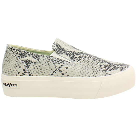 Seavees Baja Platform Mulholland Damen Beigefarbene Plimsolls - Image 1