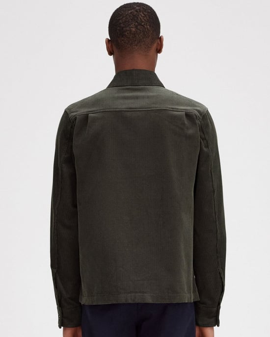 Fred Perry Herren Corduroy Überhemd - Image 5