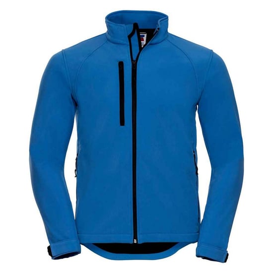 Russell - Softshelljacke für Herren (Azurblau) - Image 1