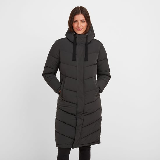 Raleigh Womens Jacket Washed Black