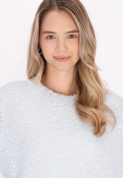 Mymo Pullover Damen hellblau - Image 5