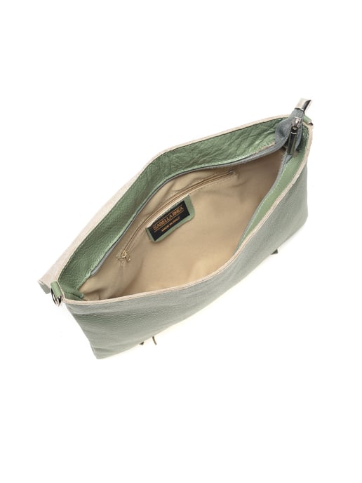 Isabella Rhea SS22 IR 1772T Grüne Ledertasche - Image 4