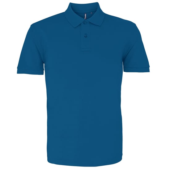 Asquith & Fox Herren-Poloshirt mit kurzen Ärmeln (Pfau) - Image 1