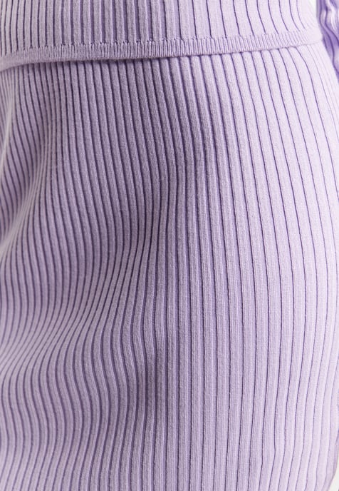 Mymo Strickrock Damen violett - Image 5