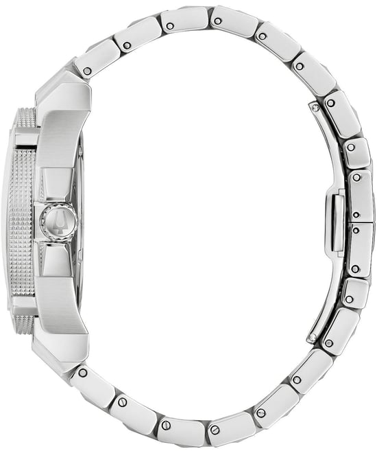 Bulova Precisionist Icon Herren Silber Uhr 96B417 - Image 2