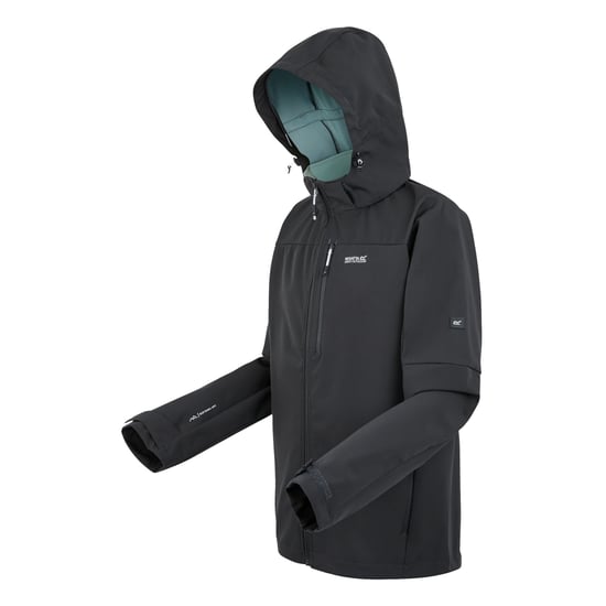 Regatta Mens Arana Waterproof Soft Shell Jacket (Ash/Glacier)