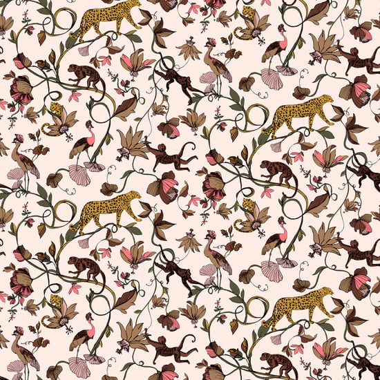 Exotische Wildlinge Tropen-Print Tapete - Image 3