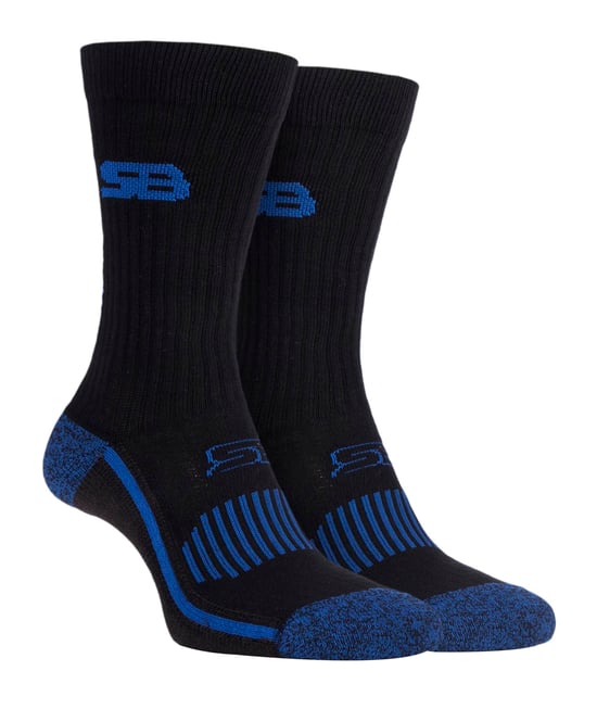 Storm Bloc Herren Anti-Abrieb Baumwolle Sport Terry gepolstert Socken - Image 1