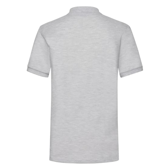 Fruit of the Loom - "65/35" Poloshirt für Herren (Grau meliert) - Image 2