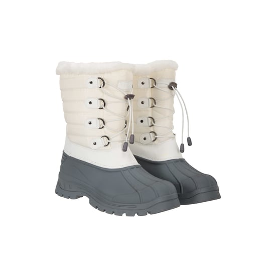 Mountain Warehouse Womens/Ladies Whistler Adaptive Snow Boots (White)