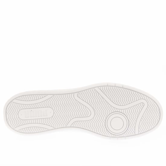 Women's Puma Court Classy Trainers in White - Image 4