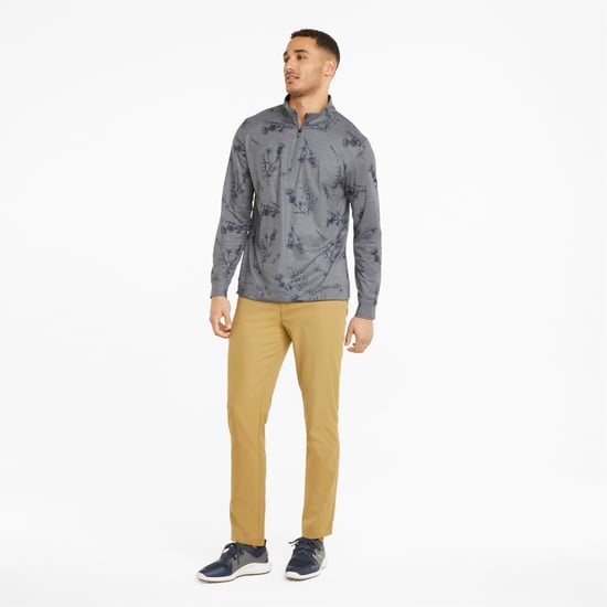 PUMA Mens CLOUDSPUN Lowlands Quarter-Zip Golf Sweatshirt - Image 3
