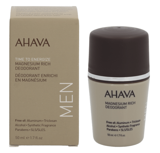 Ahava Men Roll-On Mineral Deodorant 50ml. - Image 1