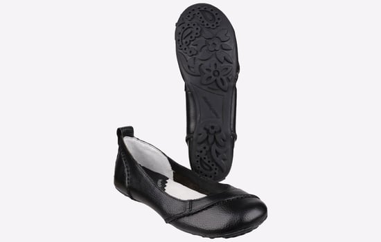 Hush Puppies Janessa Slip On Cuir Femme - Image 4