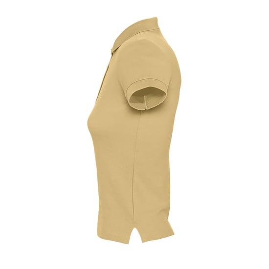 SOLS - PEOPLE Kurzärmeliges Polo-Shirt - Damen (Beige) - Image 3