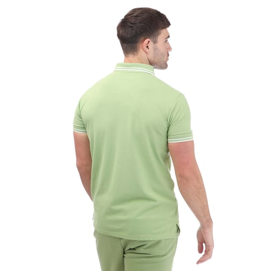 Herren One True Saxon Dixon Polo Shirt in Grün - Image 2