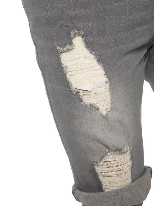 Herren Ripped Skinny Shorts - Image 4