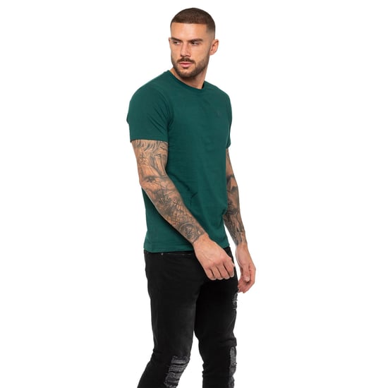Enzo | Herren T-Shirt mit Rundhalsausschnitt - Grün - Image 3