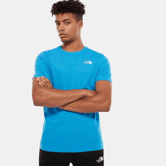 The North Face Bad Glasses T-shirt in Clear Lake Blue / TNF Black