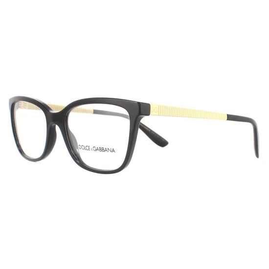 Dolce & Gabbana Rectangular Black Womens Glasses Frames
