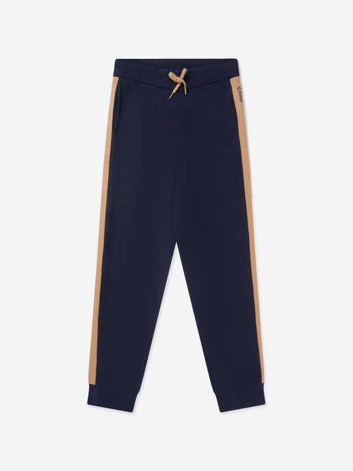 Chloé Girls Organic Cotton Joggers