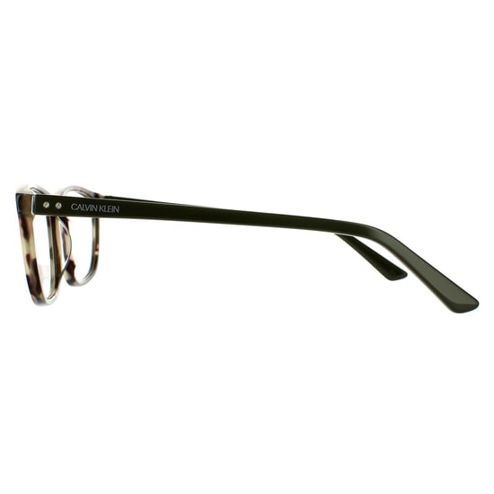 Calvin Klein Square Mens Cargo Tortoise Brillenrahmen - Image 3