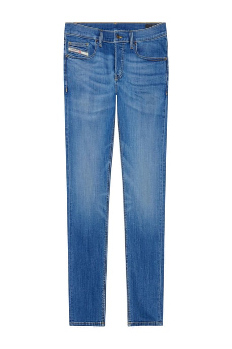 Diesel D-Luster 0ELAV Blaue Jeans - Image 1