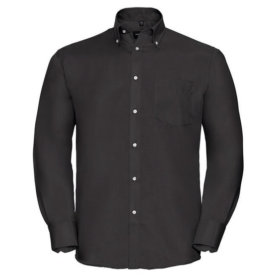 Russell Collection - "Ultimate" Formelles Hemd für Herren Langärmlig (Schwarz) - Image 1