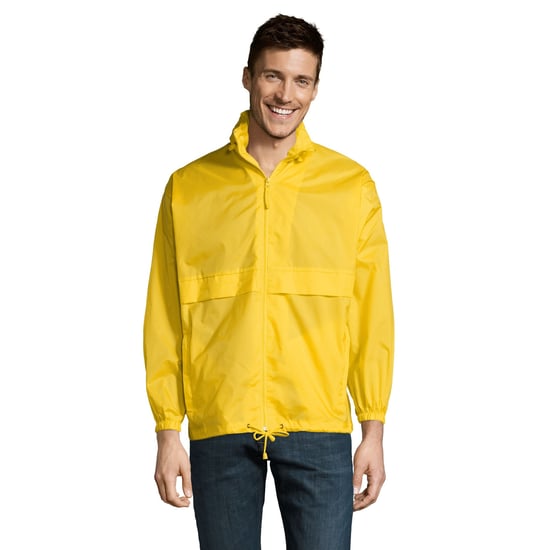 SOLS Unisex Surf Windbreaker Leichtgewichtige Jacke (Gold) - Image 3