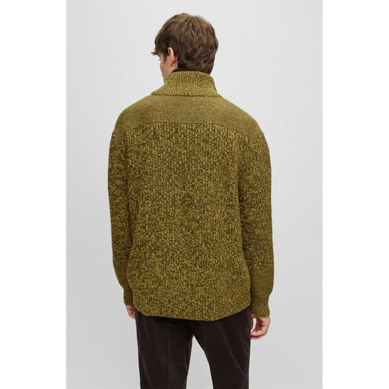Men's Boss Millenium Sweatshirt in Green