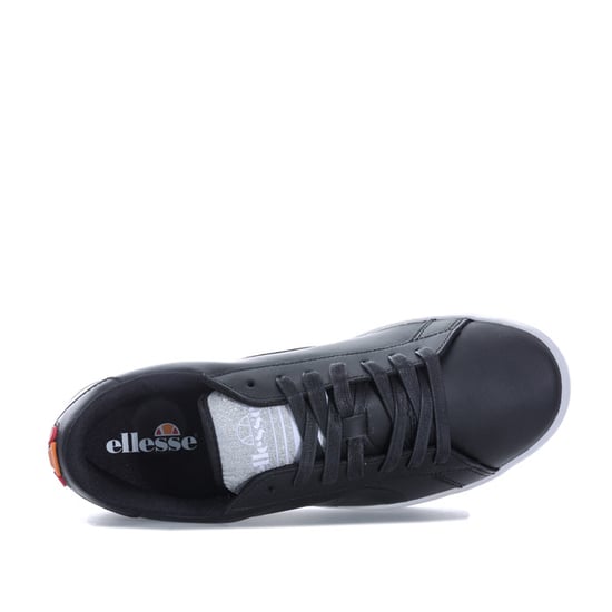 Women's Ellesse Campo Leather Trainers in Black