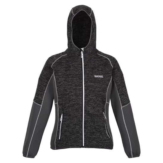 Regatta Damen/Damen Walbury IV Leichte Fleece-Jacke (Schwarz/Dichtgrau) - Image 1