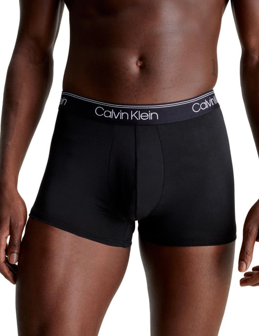 Calvin Klein Mens Micro Stretch Low Rise Trunks 3 Pack