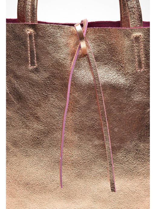 Carla Ferreri SS22 CF 8069 Rose Cuir de vachette Sac - Image 3
